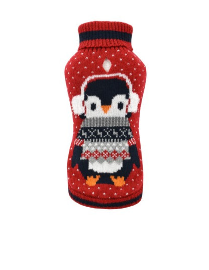 Nayeco Penguin Knitted Sweater - пуловер за кучета 35 см