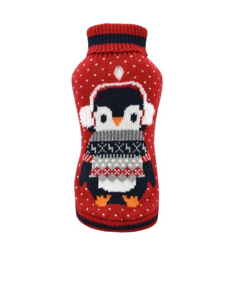 Nayeco Penguin Knitted Sweater - пуловер за кучета 45 см