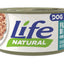 Life Natural dog Chicken Fillets with Lamb - с пилешко и агнешко месо, консерва - 90 грама