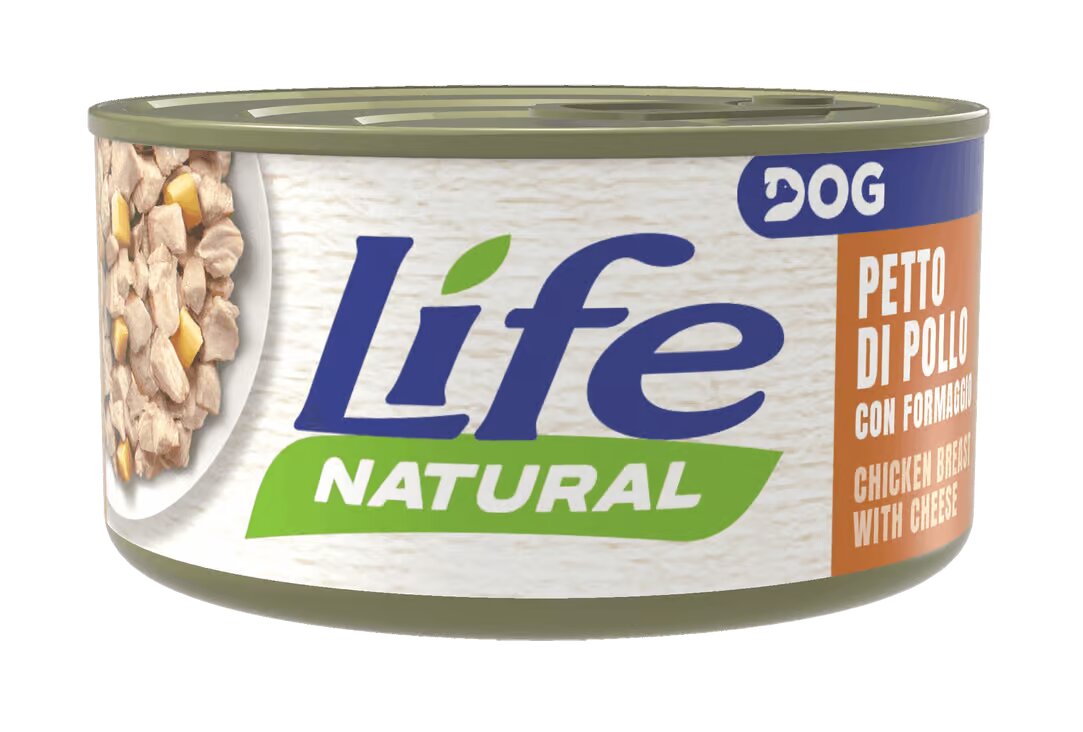 Life Natural dog Chicken Fillets with Cheese - с пилешки филенца и сирене 90 грама