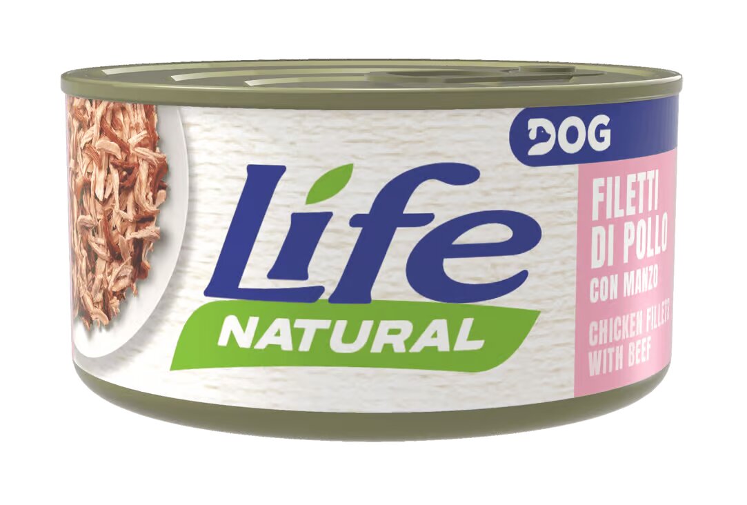 Life Natural dog Fillets Beef and Chicken - с пилешки и телешки филенца 90 грама