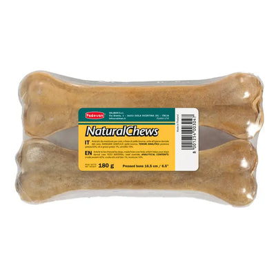 Padovan Natural Chews - кокал от пресована телешка кожа 16,5 см