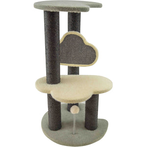 Enjoy Cat Scratching Tree Dopey - котешка драскалка 45 / 45 / 76 см, бежов