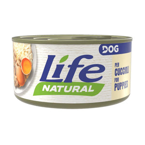 Life Natural dog Puppy - за кученца от 1 до 12 месеца, консерва - 90 грама