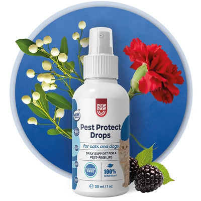 Paw2Paw Pest Away Drops - капки за вътрешно обезпаразитяване 30 мл