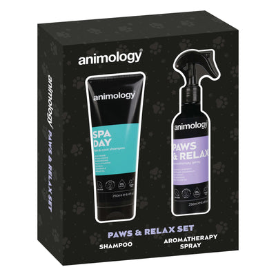 Animology Paws & Relax Set - сет за спа /шампоан 250 мл.и ароматен спрей 250 мл. /