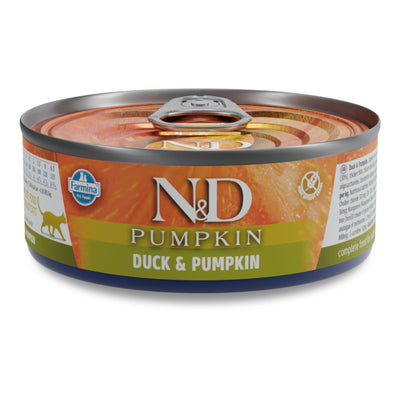 N&D Cat Duck & Pumpkin - патица и тиква 70 гр.
