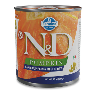 N&D Dog Lamb & Pumpkin & Blueberry - с агнешко месо, тиква и боровинки 285 гр.