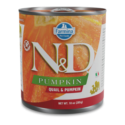 N&D Dog Quail & Pumpkin - с месо от пъдпъдък и тиква 285 гр.