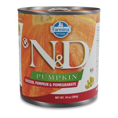 N&D Dog Chicken & Pupkin & Pomegrante - с пилешко месо, тиква и нар 285 гр.