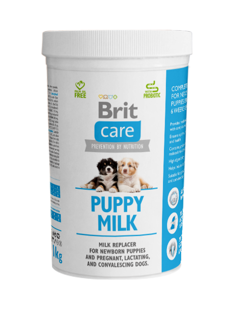 Brit Care Puppy Milk - сухо мляко за новородени кученца, бременни, кърмещи и възстановяващи се кучета