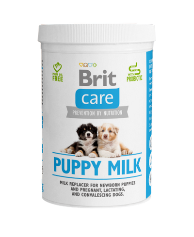 Brit Care Puppy Milk - сухо мляко за новородени кученца, бременни, кърмещи и възстановяващи се кучета 500 гр