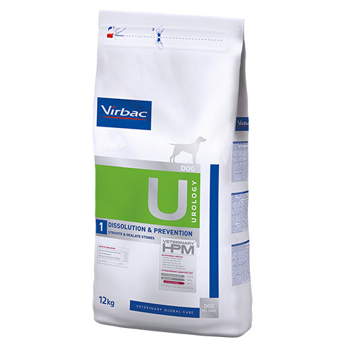 Virbac Urology Dissolution and Preventation - диетична храна за кучета за разтваряне на струвитни и превенция на оксалатни камъни
