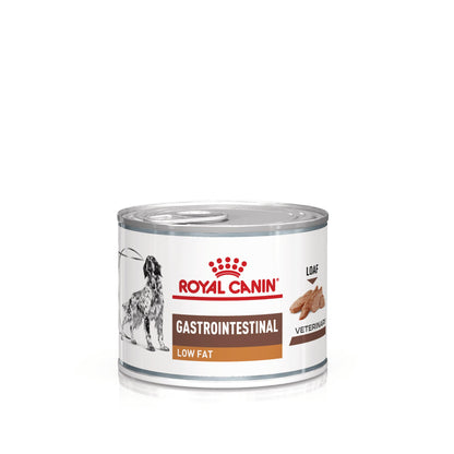 Royal Canin Gastrointestinal Low Fat Can - диетична храна за подпомагане на липидната обмяна 200 г