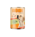 Remi Dog Chunks in Gravy with Poultry and Liver - пълноценна храна за кучета, парченца в сос с пилешко месо и черен дроб 415 гр