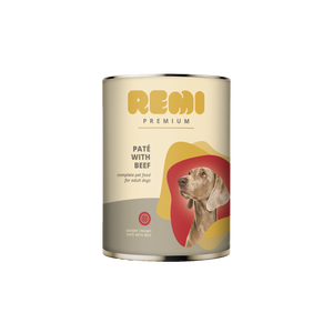 Remi Premium Dog Pate with Beef - консерва за кучета с говеждо месо 400 гр