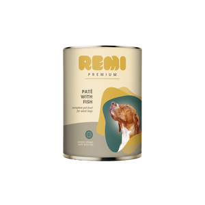 Remi Premium Dog Pate with Fish - консерва за кучета с риба 400 гр