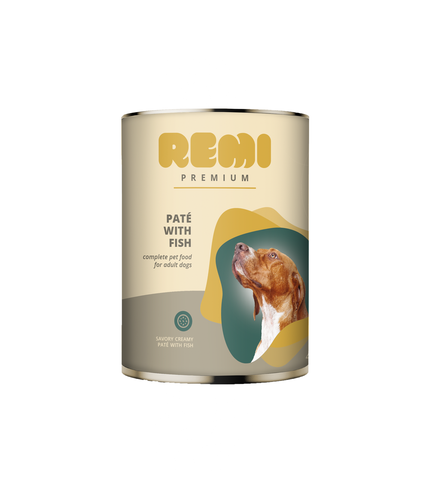 Remi Premium Dog Pate with Fish - консерва за кучета с риба 400 гр