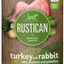 Rustican Turkey and Rabbit with Zucchini and Potato - консерва за кучета с пуешко, заешко, тиквички и картофи 400 гр