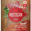 Rustican Beef with Chicken Hearts and Cranberry - консерва за кучета с говеждо, пилешки сърчица и червени боровинки
