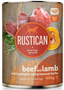 Rustican Beef and Lamb with Pumpkin - консерва за кучета с говеждо и агнешко, тиква и провансалски подправки