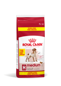 Royal Canin Medium Adult - пълноценна храна за кучета от средните породи, с тегло от 11 до 25 кг.,над 12 месечна възраст 15 + 3кг