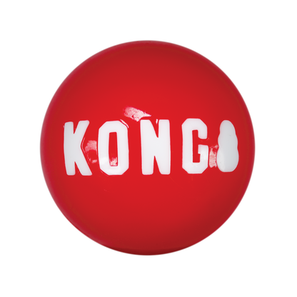 KONG Signature Balls - играчка за куче 2 бр
