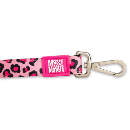 Max Molly Short Leash Leopard - повод 120 см