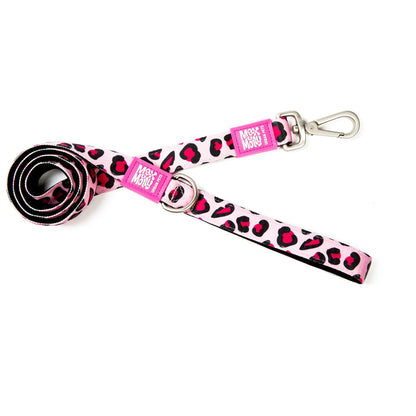 Max Molly Short Leash Leopard - повод 120 см