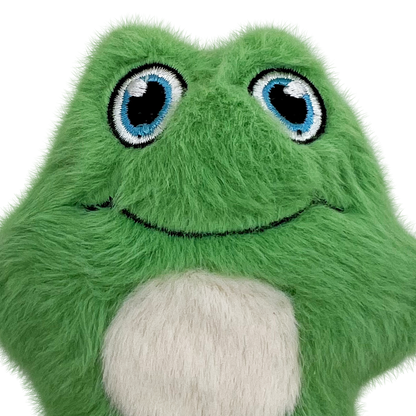 KONG Snuzzles Mini Frog XS - плюшена играчка за кучета 10.1 см