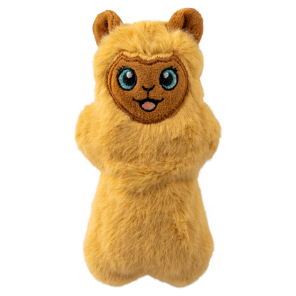 KONG Snuzzles Mini Llama XS - плюшена играчка за кучета 6.9 см
