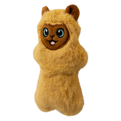 KONG Snuzzles Mini Llama XS - плюшена играчка за кучета 6.9 см