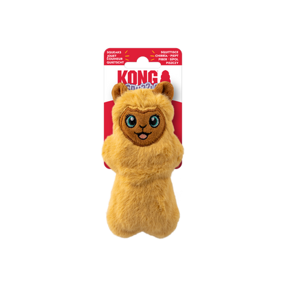 KONG Snuzzles Mini Llama XS - плюшена играчка за кучета 6.9 см
