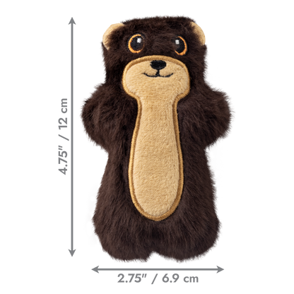KONG Snuzzles Mini Otter XS - плюшена играчка за кучета 6.9 см