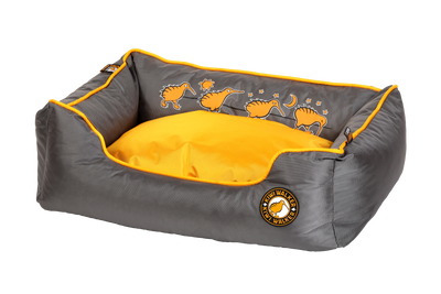 Kiwi Walker Running Sofa Bed M - ортопедично легло с мемори пяна 65 / 45 / 22 см.   оранжев