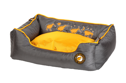 Kiwi Walker Running Sofa Bed S - orthopedic memory foam bed 45 / 35 / 20 cm. orange