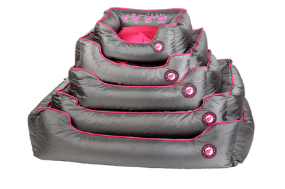 Kiwi Walker Running Sofa Bed S - orthopedic bed with memory foam 45 / 35 / 20 cm. pink