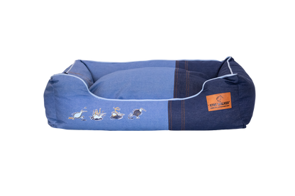 Kiwi Denim Sofa Bed Classic - меко легло за кучета