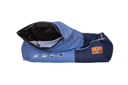 Kiwi Denim Sofa Bed Classic - меко легло за кучета