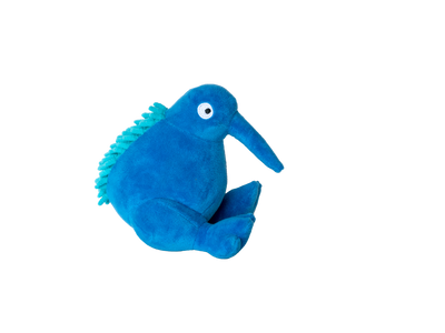 Kiwi Walker Plush Kiwi Blue - плюшена играчка 16 см, син