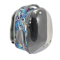 Nayeco Space Backbag With Blue Flowers - транспортна чанта 33 / 26 / 43 см