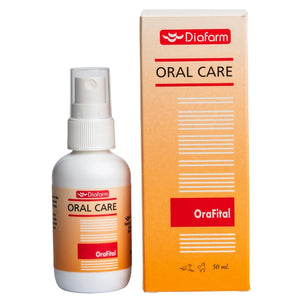 Diafarm OraFital - спрей за устна хигиена и избелване на зъбите 50 мл