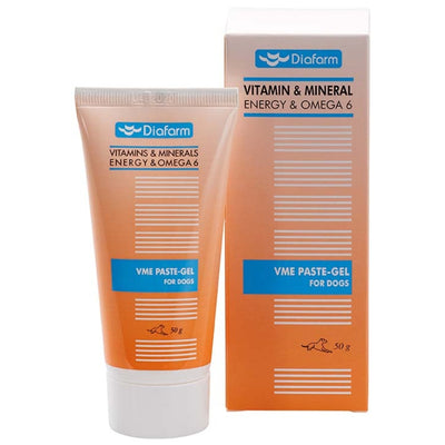 Diafarm Vitamin Mineral Energy Paste - витаминно-минерална енегрийна паста за кучета 50 мл