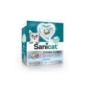 Sanicat Strong Clumps - бентонитова котешка тоалетна 10 кг