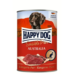 Happy Dog Australia - от прясно месо от кенгуру, без соя, растителни добавки, оцветители или консерванти 400 гр.