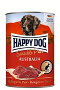 Happy Dog Australia - от прясно месо от кенгуру, без соя, растителни добавки, оцветители или консерванти 400 гр.