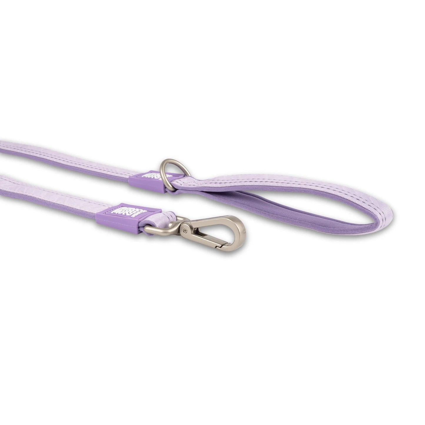 Max Molly Short Leash Matrix Lavender S - повод за кучета 120 см / 20 мм, лилав