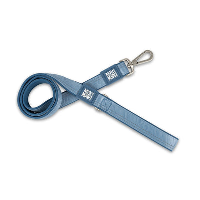 Max Molly Short Leash Matrix Ocean XS - повод за кучета 120 см / 15 мм, син