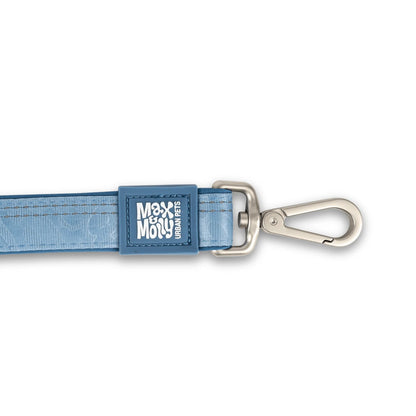 Max Molly Short Leash Matrix Ocean XS - повод за кучета 120 см / 15 мм, син