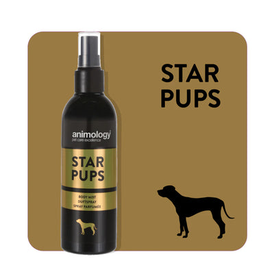 Animology Star Pups Body Mist - дълготраен спрей с аромат на ший и ванилия 150 мл.